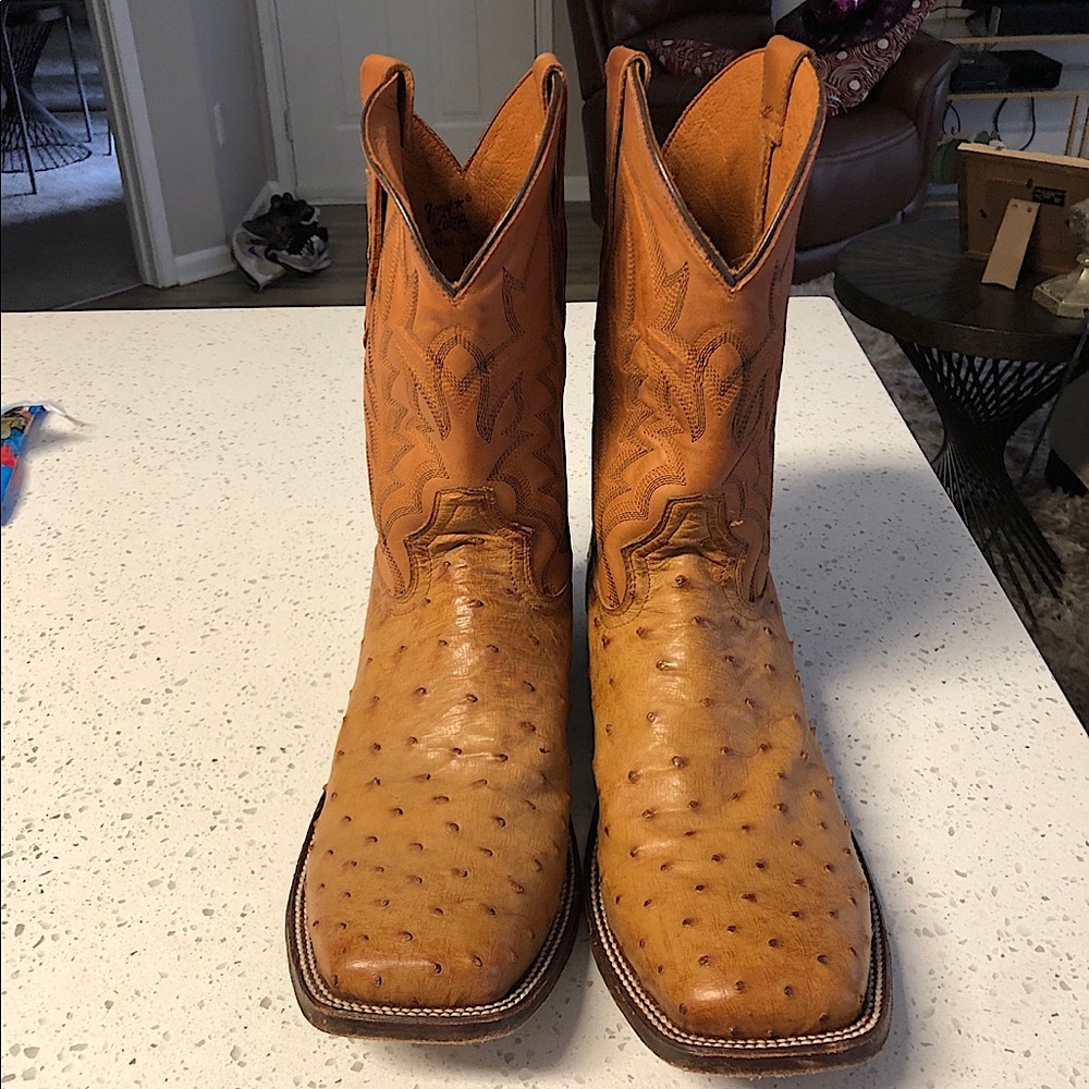 Tony Lama Ostrich Boots